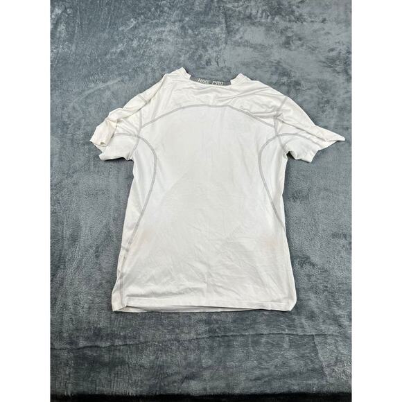 Nike Men’s Medium White DSU Trojans Dri-FIT Short Sleeve Top Good - Picture 6 of 9